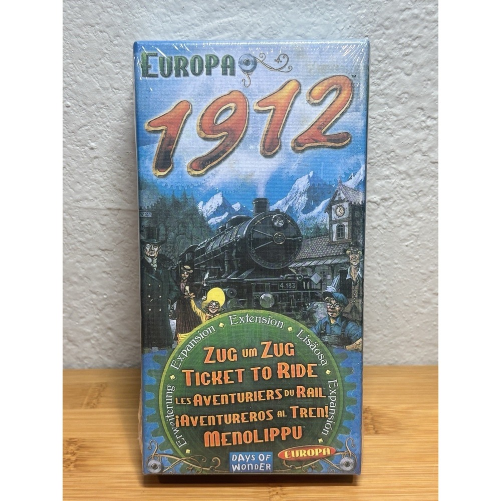 Europa 1912 Expansion Ticket To Ride Europe Board Game Days Of Wonder DOW7211